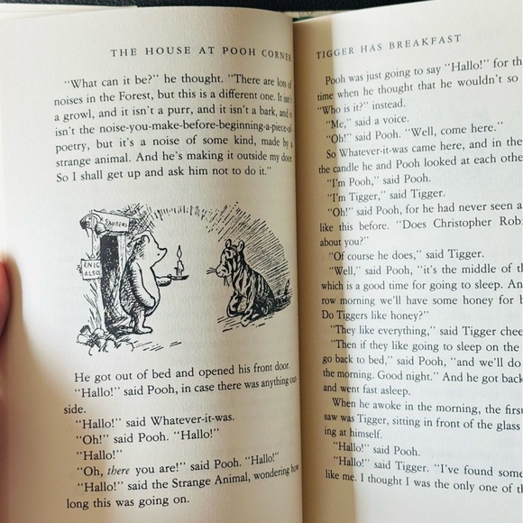 The House At Pooh Corner AA Milne Ernest H Shepard Hardcover Book - Picture 8 of 9